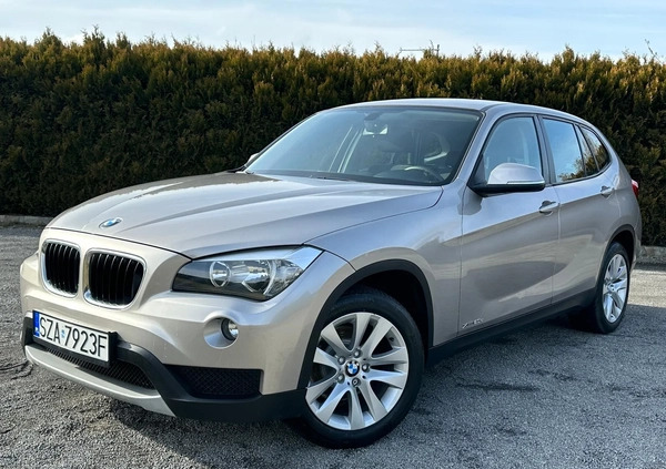 BMW X1 cena 49999 przebieg: 149500, rok produkcji 2014 z Zawiercie małe 596